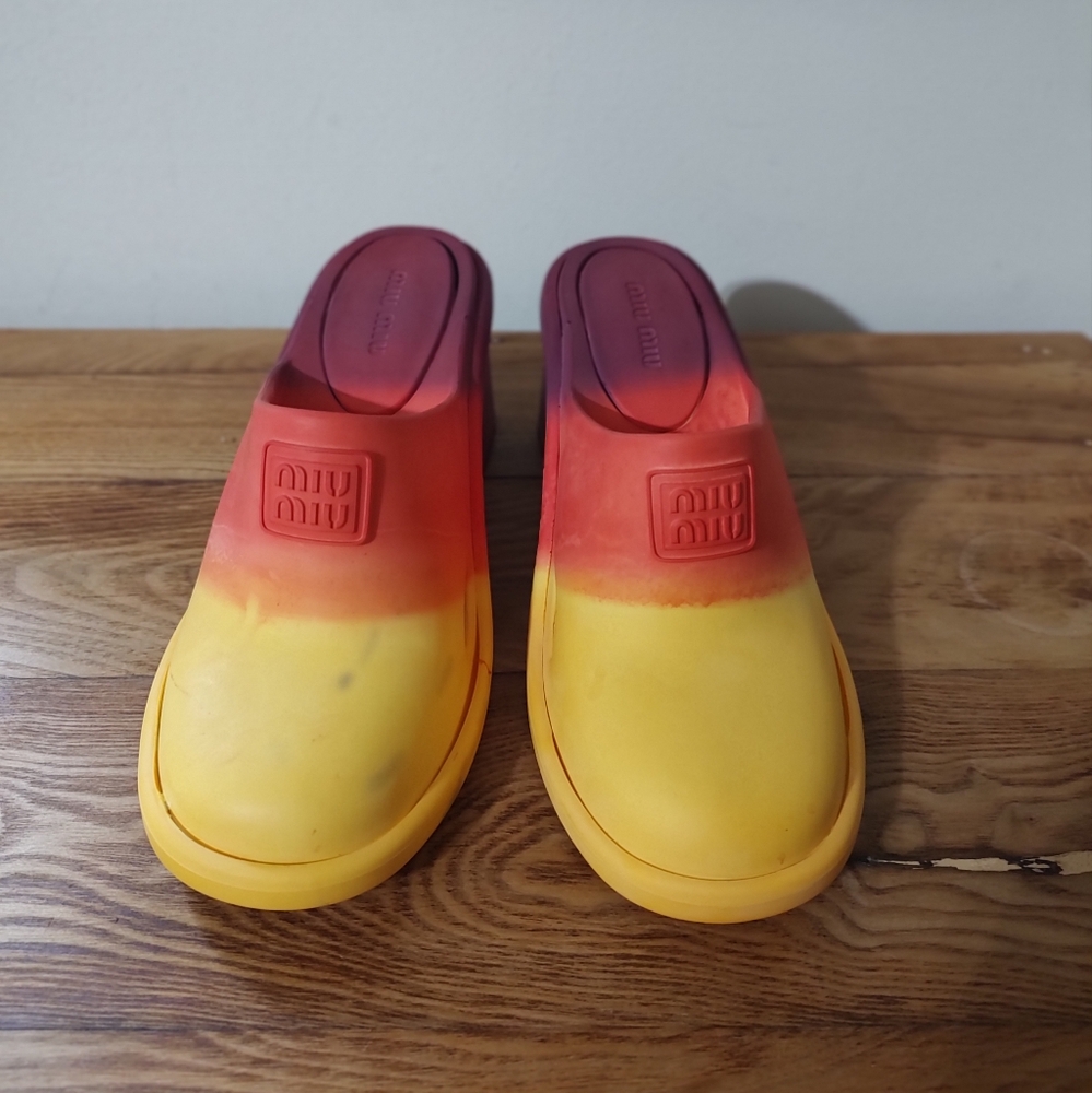 Miu Miu Rubber Mules